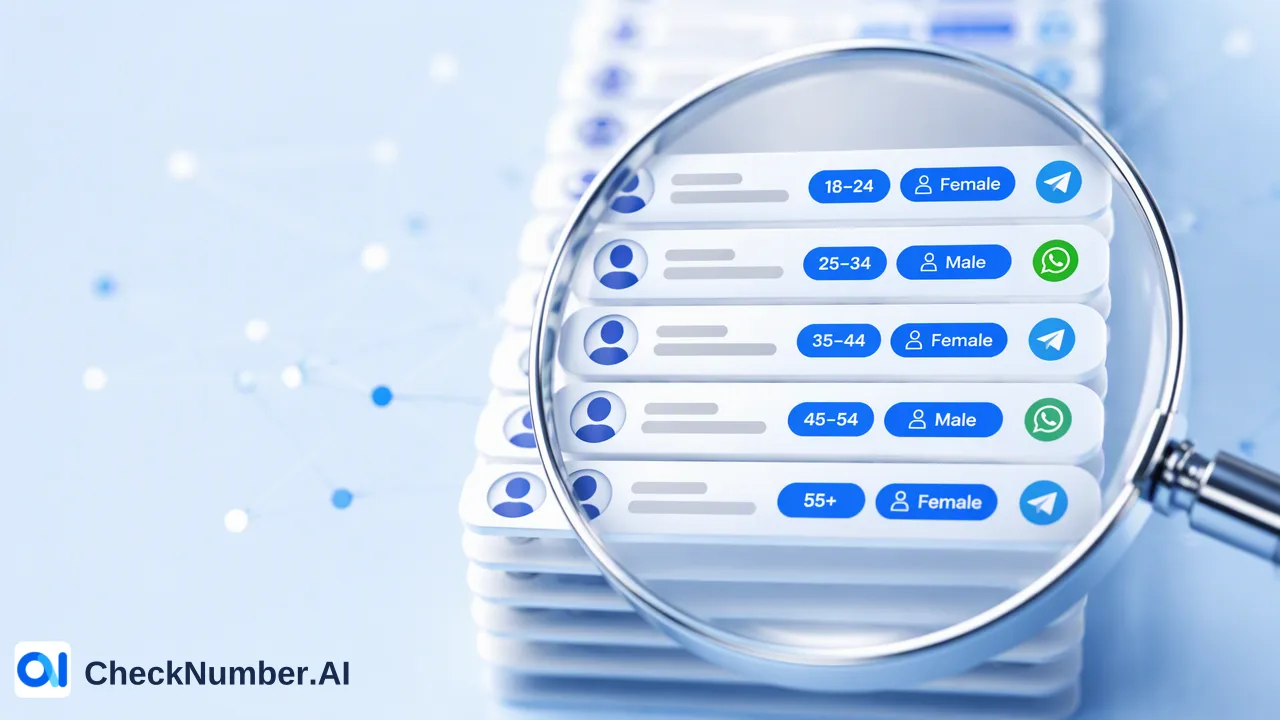 Learn how organizations move beyond country codes to segment messaging lists using platform-specific registration signals and profile enrichment.